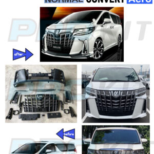Toyota Alphard 2018 - 2022 Normal Convert Aero Pro Bumper