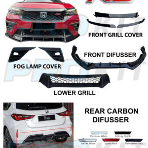 Honda City Hatchback 2024 RS Front, Lower Grill & Fog Lamp Cover