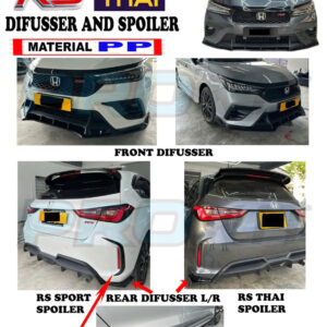 Honda City Hatchback 2024 RS Thai Diffuser And Spoiler