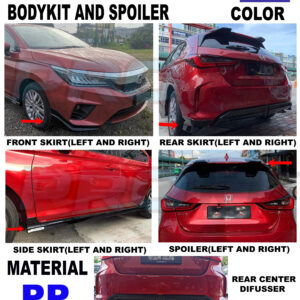 Honda City 2022 Hatchback MDL Bodykit And Spoiler