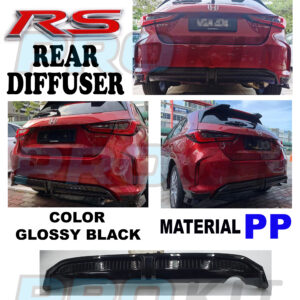 Honda City 2022 Hatchback RS Diffuser And Spoiler