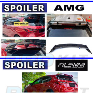 Honda City 2022 & 2024 Hatchback Spoiler