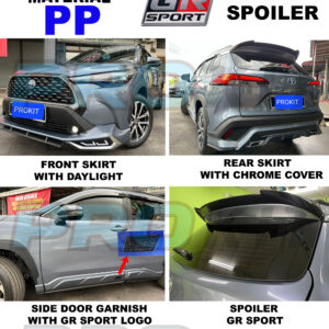 Toyota Corolla Cross GR Sport Bodykit And Spoiler