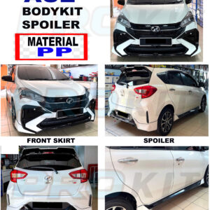 Perodua Myvi 2022 ACE Bodykit And Spoiler