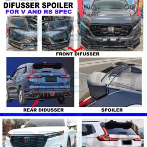 Honda Crv 2024 RS PRO Diffuser And Spoiler