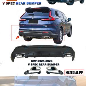 Honda CRV 2024-2026 V-Spec Rear Bumper