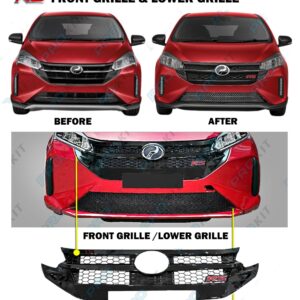Perodua Myvi 2022 RS Front Grille / Lower Grille