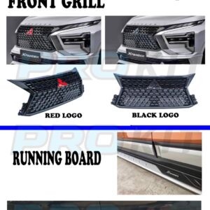 Mitsubishi X-Pander 2024 Front Grill And RunningBoard