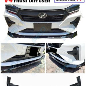 Perodua Axia 2023 V4 Front Diffuser