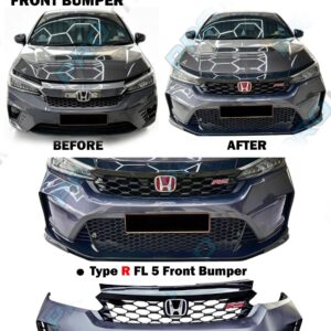 Honda City 2020-2026 Type R FL5 Front Bumper