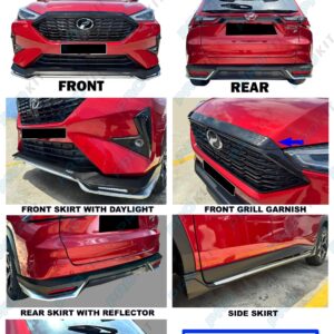 Perodua Traz 2026 OEM Bodykit And Rear Center Spoiler