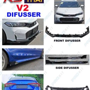 Honda Civic 2025 RS Thai V2 Diffuser